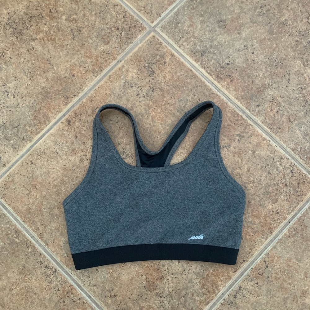 Avia grey sports bra